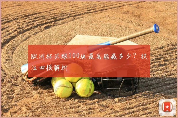 欧洲杯买球100块最高能赢多少?投注回报解析