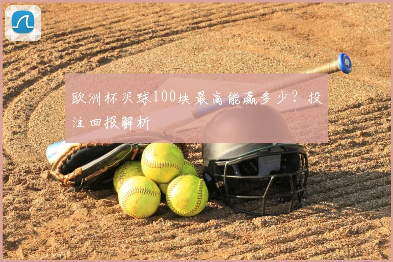 欧洲杯买球100块最高能赢多少?投注回报解析
