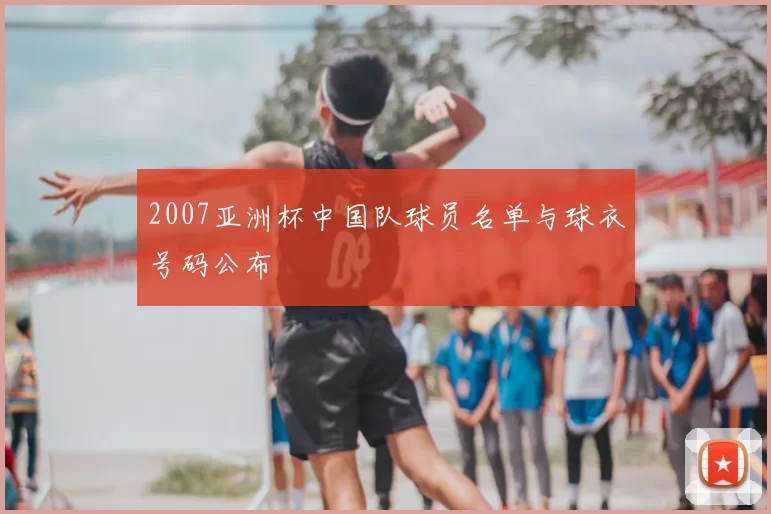 2007亚洲杯中国队球员名单与球衣号码公布